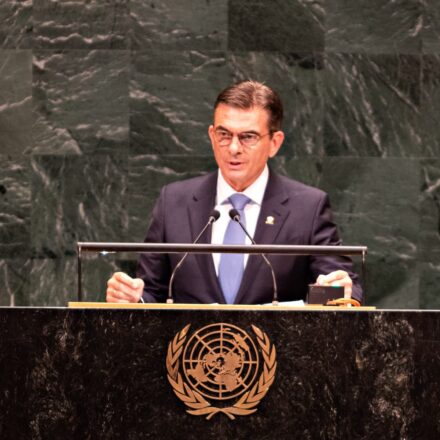 En la ONU, Rodrigo Paz denuncia que el narcoterrorismo financió los 53 días de bloqueos en Bolivia