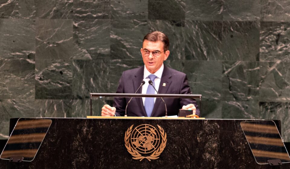 En la ONU, Rodrigo Paz denuncia que el narcoterrorismo financió los 53 días de bloqueos en Bolivia